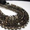 8 inches AAAA Gorgeous High Quality Nice Colour Eye Clean SMOCKEY Quartz Micro Faceted Rondell Beads Size 5 MM